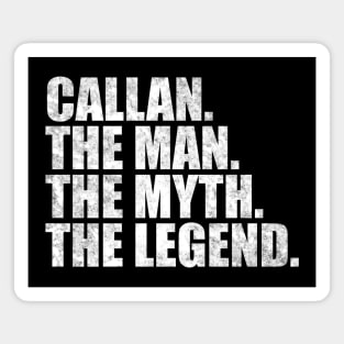 Callan Legend Callan Name Callan given name Magnet